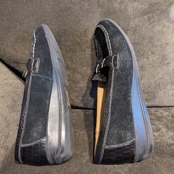 Natural soul by Naturalizer suede wedge loafers - Picture 6 of 8